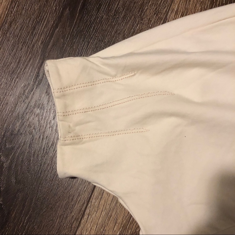 Short sleeve off white top - Picture 4 of 8
